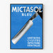 Vintage Mictasol-blå poster - Retro medicinsk väggdekoration