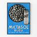 Vintage reklamposter Mictasol blå - Retro väggdekoration