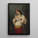 Aïmé En Ung Egyptier - Émile Vernet-Lecomte — inramlat konstverk på väggen