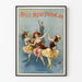 Vintageaffisch Spectacular Burlesque Miss New York Jr