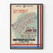 Vintageaffisch Mississippi Rainbow för väggdekoration teater