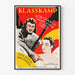 Vintageposter för väggdekoration Cinema Klasskamp