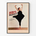 Moderna dansare Affisch Molissa Fenley