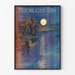 Väggdekorationsposter Moonlight Bay i månsken