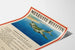 Vintageposter Mosquito Bulletin militärflygplansdekoration väggkonst