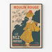 Poster Moulin Rouge Le Nez Partout - Vintage Väggdekoration