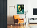 Vintageposter Mr. Wong detektiv - retro väggdekoration