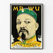 Vintageposter Mr. Wu med Lon Chaney - Kinematografisk väggdekoration i klassisk stil