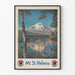 Vintageposter Mt. St. Helens Northern Pacific - Naturväggdekoration