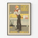Vintageposter Münchener Bade Apparate Fabrik Josef Abele