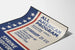 Vintageaffisch All American Program - Patriotisk väggdekoration