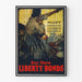 Vintageposter för Liberty Bonds - Kraft och känsla