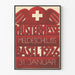 Vintageposter för Mustermesse Basel 1926 – Väggdekoration i retro schweizisk stil