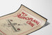 Vintageposter My Aeroplane Girl för retro väggdekoration