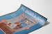 Vintageposter My Daddy's Star - Nostalgisk väggdekoration Blå Barn