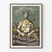 Vintage militärpropagandaposter - Patriotisk försvar
