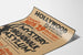 Vintageposter Mysterie om Broadwalk Asylum Hollywood Playhouse