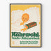 Vintageposter Nährwohl Barn - Retro väggdekoration för barn