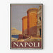 Vintageaffisch Napoli - Klassisk väggdekoration