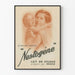 Vintageposter Nestogène Mjölkpulver av Nestlé för väggdekoration