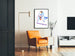 Dekorativ poster Neurasthéni - Illustration Melankolisk Pierrot
