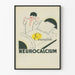 Vintageposter Neurocalcium Enures för väggdekoration