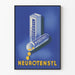 Vintageposter Neurotensyl - Retro medicinsk väggdekoration