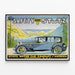 Vintage poster för Stutz Safety 8 bil — inramlat konstverk på väggen