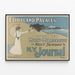 Vintageposter New York Journal - Fairland Palaces för multimiljardärer — inramlat konstverk på väggen