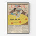 Vintageposter New York Sunday Journal - Retro Väggdekoration