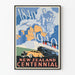 Vintageposter för Nya Zeelands centennial 1940 – väggdekoration