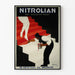 Vintageaffisch Nitroliam - Annonsaffisch för konstnärlig konststil