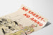 Vintage militär poster « No Spares No Ammo »