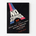 Vintageposter No Strings - Musikväggdekoration