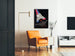 Vintageposter No Strings - Musikväggdekoration