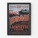 Vintageposter av Noahs spektakel vid Lafayette Theatre