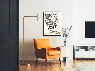 Dekorativ poster med ljus bakgrund och rätt vinkel