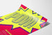 Vintageposter Pop Art Noise och Hörselnedsättning