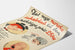 Vintageposter för Norsk Ukeblad - Retro skandinavisk väggdekoration