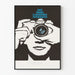 Modern konstnärlig poster om amerikansk fotografi
