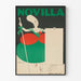 Vintageposter Novilla för originell väggdekoration
