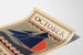 Vintageaffisch Segelbåt October Century