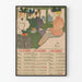 Vintage kalenderposter 1897 oktober till december av Edward Penfield