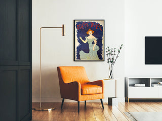 Vintageposter Odette Dulac - Elegant retro väggdekoration