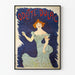Vintageposter Odette Dulac - Elegant retro väggdekoration
