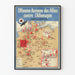Vintage flygande allierade offensivposter mot Tyskland 1941