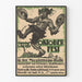 Vintage Oktoberfest 1921 - Äkta väggdekoration poster
