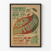 Vintageposter Old Autumn - retro teater väggdekoration