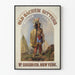 Vintageposter Old Sachem Bitters Wigwam Tonic New York