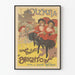Vintageposter av Grand Ballet Brighton – Väggdekoration med musik av Léopold Wenzel
